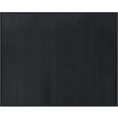 vidaXL Musta bambumatto 80x100 cm - Kestävä & Luonnollinen vidaXL Musta bambumatto 80x100 cm - Kestävä & Luonnollinen