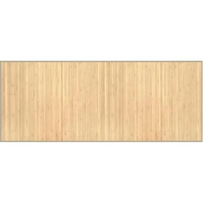 vidaXL Lys Naturlig Bambus Tæppe 80x200 cm - Tæppe vidaXL Lys Naturlig Bambus Tæppe 80x200 cm - Tæppe