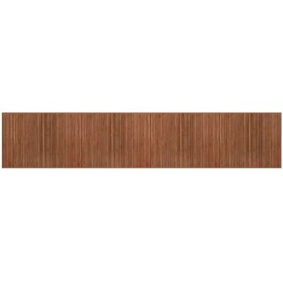 vidaXL Brauner Bambus-Teppich - Rechteckiger Läufer & Teppich vidaXL Brauner Bambus-Teppich - Rechteckiger Läufer & Teppich