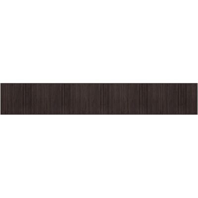 vidaXL Dark Brown 80x500cm Bamboo Area Rug - Floor Mat for Living Room vidaXL Dark Brown 80x500cm Bamboo Area Rug - Floor Mat for Living Room