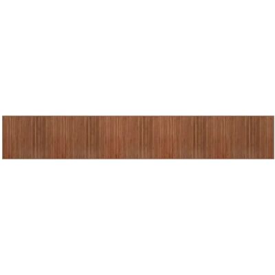 vidaXL Teppich Braun Bambus 80x1000 cm - Teppich vidaXL Teppich Braun Bambus 80x1000 cm - Teppich