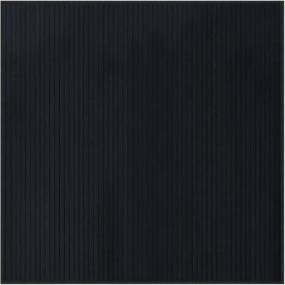 vidaXL Bambus Tæppe 100x100 cm Sort vidaXL Bambus Tæppe 100x100 cm Sort