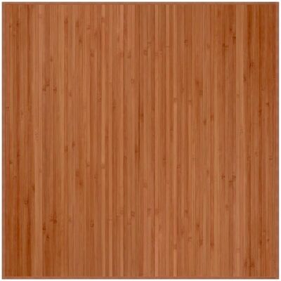 Tapis Carré en Bambou vidaXL 100x100cm - Résistant & Antidérapant - Publicité Tapis Carré en Bambou vidaXL 100x100cm - Résistant & Antidérapant - Publicité