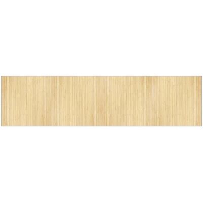 vidaXL Hellbraunes Bambus-Teppich 100x400 cm rechteckig vidaXL Hellbraunes Bambus-Teppich 100x400 cm rechteckig