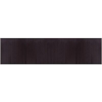 vidaXL Tapis en Bambou Marron Foncé 100x400cm - Rectangulaire vidaXL Tapis en Bambou Marron Foncé 100x400cm - Rectangulaire