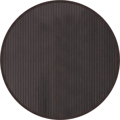 vidaXL Pyöreä matto Tummanruskea - 80 cm Bambus - Matto vidaXL Pyöreä matto Tummanruskea - 80 cm Bambus - Matto