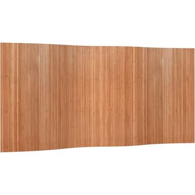 vidaXL Natuurlijke Bamboe Kamerverdeler 165x400 cm - Scheidingswand vidaXL Natuurlijke Bamboe Kamerverdeler 165x400 cm - Scheidingswand