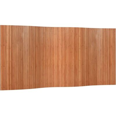 vidaXL Dzielnik pokoju Brązowy 165x400 cm Bambus - Dzielnik pokoju vidaXL Dzielnik pokoju Brązowy 165x400 cm Bambus - Dzielnik pokoju