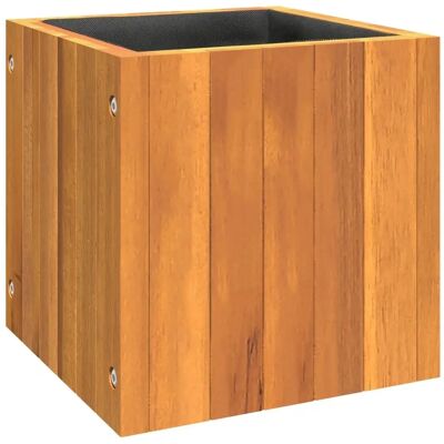 vidaXL Gartenpflanzkübel 25x25x25 cm Massives Akazienholz - Gartenpflanzkübel vidaXL Gartenpflanzkübel 25x25x25 cm Massives Akazienholz - Gartenpflanzkübel
