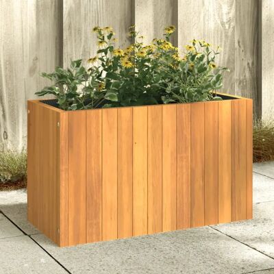 vidaXL Pflanzkübel aus Massivholz Akazie - Gartentopf vidaXL Pflanzkübel aus Massivholz Akazie - Gartentopf