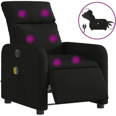 vidaXL Massagefauteuil - Handmatig, Zwart vidaXL Massagefauteuil - Handmatig, Zwart