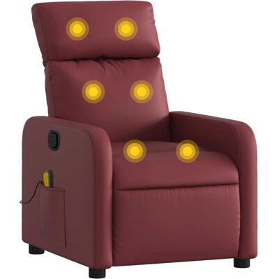 vidaXL Fauteuil Accent - Reclinable avec massage et vibration - Publicité vidaXL Fauteuil Accent - Reclinable avec massage et vibration - Publicité