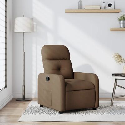 vidaXL Recliner stol - Brun, 3 varianter, 110kg Max vidaXL Recliner stol - Brun, 3 varianter, 110kg Max