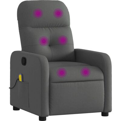Fauteuil de massage VidaXL - Reclinable - Publicité Fauteuil de massage VidaXL - Reclinable - Publicité