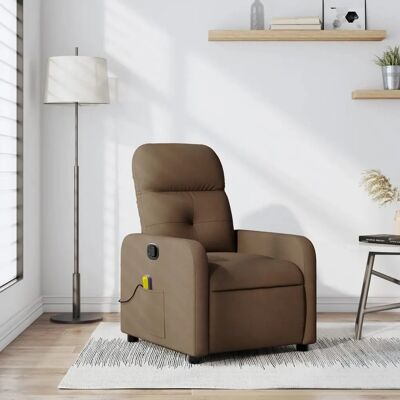 vidaXL Fauteuil de Massage - Inclinaison Manuelle, Vibrations 6 Points - Publicité vidaXL Fauteuil de Massage - Inclinaison Manuelle, Vibrations 6 Points - Publicité