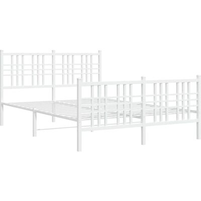 vidaXL Stalen bedframe met hoofdbord - Type bed vidaXL Stalen bedframe met hoofdbord - Type bed