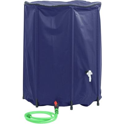 vidaXL Wasserspeicher mit Hahn Faltbar 750 L PVC - Wasserbehälter vidaXL Wasserspeicher mit Hahn Faltbar 750 L PVC - Wasserbehälter