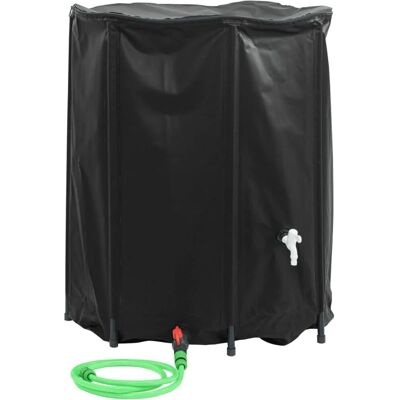 VidaXL 1250L Faltbarer Regenwassertank mit Gartenschlauch VidaXL 1250L Faltbarer Regenwassertank mit Gartenschlauch