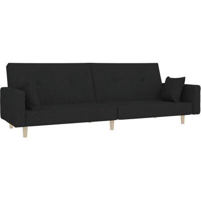 vidaXL 375743 Sort sovesofa vidaXL 375743 Sort sovesofa