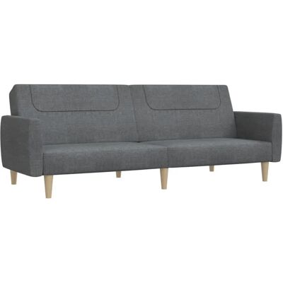 VidaXL 375784 Grå Sovesofa - Sovesofa med aftagelige ryglæn VidaXL 375784 Grå Sovesofa - Sovesofa med aftagelige ryglæn