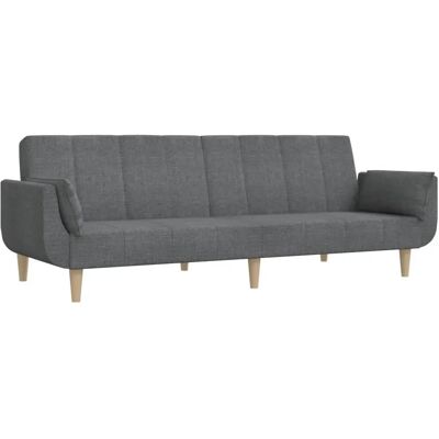 vidaXL Grå sovesofa - 2-i-1 møbel vidaXL Grå sovesofa - 2-i-1 møbel