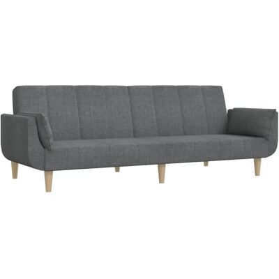 VidaXL 375869 Canapé-Lit Gris - Sofa Convertible VidaXL 375869 Canapé-Lit Gris - Sofa Convertible