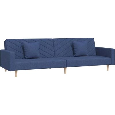vidaXL Sovesofa Blå 220x84,5x69cm - Sovesofa vidaXL Sovesofa Blå 220x84,5x69cm - Sovesofa