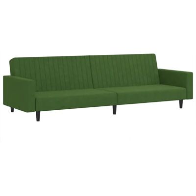 VidaXL Model 375939 Sovesofa - Grøn velour VidaXL Model 375939 Sovesofa - Grøn velour