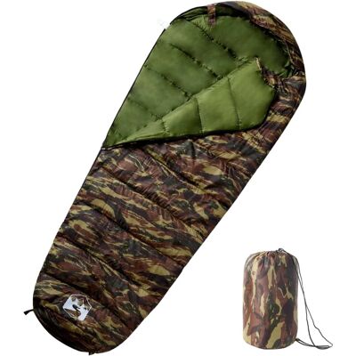 vidaXL Mumien-Schlafsack - 3 Saisons - Grün vidaXL Mumien-Schlafsack - 3 Saisons - Grün