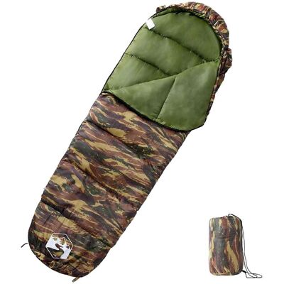vidaXL Mumien-Schlafsack - 3 Jahreszeiten - Camping & Wandern vidaXL Mumien-Schlafsack - 3 Jahreszeiten - Camping & Wandern