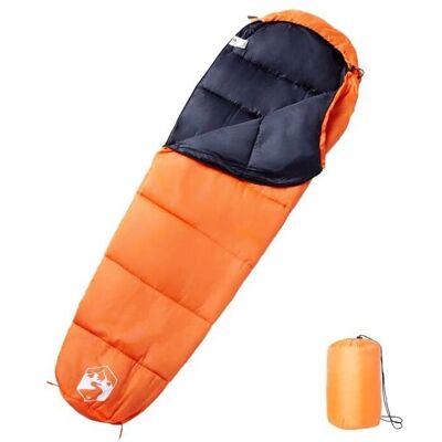 vidaXL Mumien-Schlafsack - 3-Saisons Orange - Schlafausrüstung vidaXL Mumien-Schlafsack - 3-Saisons Orange - Schlafausrüstung