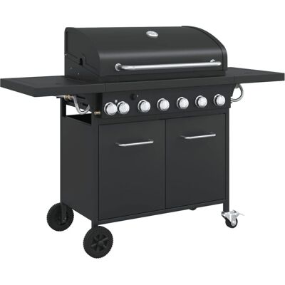 vidaXL Barbecue à gaz avec 7 brûleurs - Barbecue à gaz - Publicité vidaXL Barbecue à gaz avec 7 brûleurs - Barbecue à gaz - Publicité