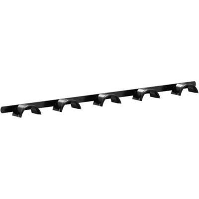 vidaXL Bridle Holder for 5 Bridles Black Iron - Bridle Storage Rack vidaXL Bridle Holder for 5 Bridles Black Iron - Bridle Storage Rack