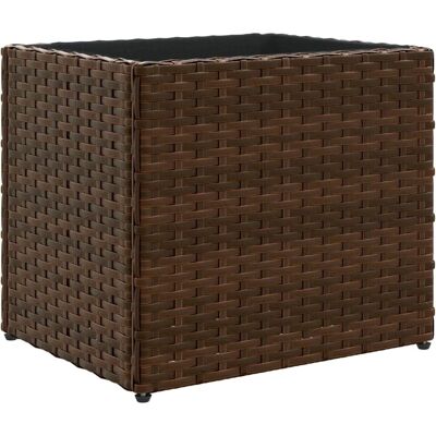 vidaXL Garten Pflanzgefäß Außen Blumenkübel Patio Pflanzer Braun - Garten Pflanzer vidaXL Garten Pflanzgefäß Außen Blumenkübel Patio Pflanzer Braun - Garten Pflanzer