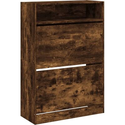 vidaXL kenkätarjotin 2 taitettavilla laatikoilla 80x34x116 cm vidaXL kenkätarjotin 2 taitettavilla laatikoilla 80x34x116 cm