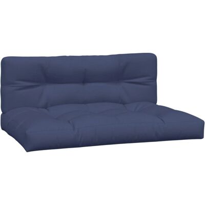 vidaXL Poduszka na paletę - Granatowa - 120x80x12cm - Wewnątrz i na zewnątrz vidaXL Poduszka na paletę - Granatowa - 120x80x12cm - Wewnątrz i na zewnątrz