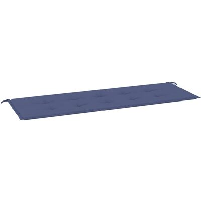 vidaXL Gartenbankkissen - Marineblau - 150x50x3 cm - Gartenbankkissen vidaXL Gartenbankkissen - Marineblau - 150x50x3 cm - Gartenbankkissen