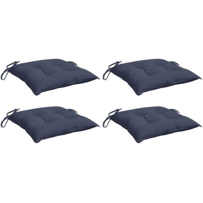 vidaXL Stoelkussens 50x50x7 cm marineblauw - Chair cushion vidaXL Stoelkussens 50x50x7 cm marineblauw - Chair cushion