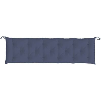 vidaXL Tuinbankkussen Marineblauw - Tuinbank vidaXL Tuinbankkussen Marineblauw - Tuinbank