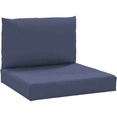 vidaXL Palletkussen - Marineblauw - Sofa-Middel - Pallet Cushion vidaXL Palletkussen - Marineblauw - Sofa-Middel - Pallet Cushion