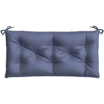 Vidaxl - Tuinbankkussen marineblauw 110x50x7 cm Vidaxl - Tuinbankkussen marineblauw 110x50x7 cm