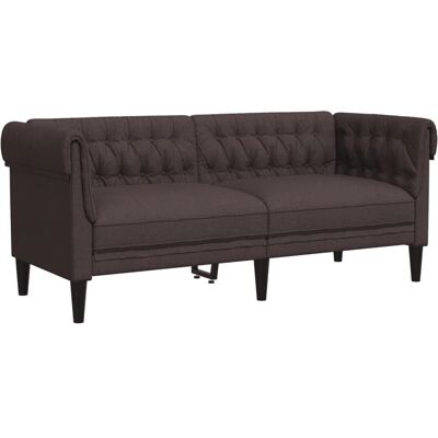 VidaXL 372550 sofa - 2-personers Chesterfield Brun VidaXL 372550 sofa - 2-personers Chesterfield Brun