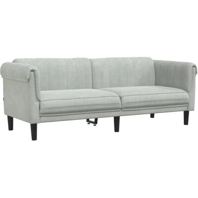 VidaXL 372585 3-personers velour sofa VidaXL 372585 3-personers velour sofa