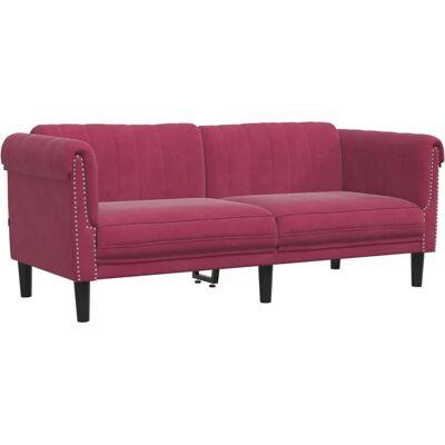 VidaXL 3-Personers Fløjl Sofa - Møbler VidaXL 3-Personers Fløjl Sofa - Møbler
