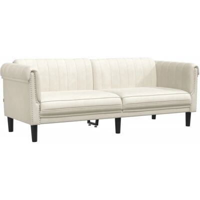 VidaXL 372592 Velour 3-personers Sofa - Sofa VidaXL 372592 Velour 3-personers Sofa - Sofa