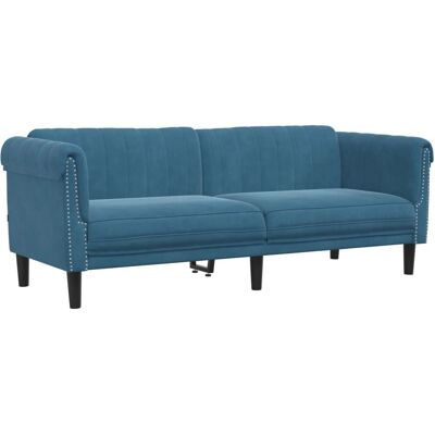 VidaXL 372593 3-personers sofa Blå - Sofa VidaXL 372593 3-personers sofa Blå - Sofa