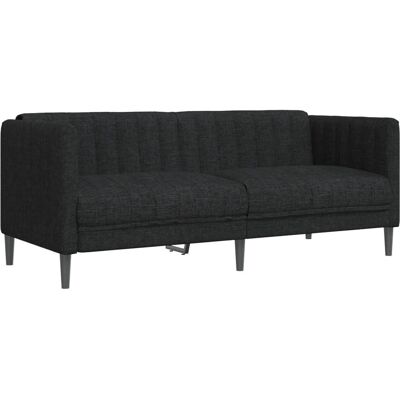 VidaXL 372606 Sofa - 2-personers Sort VidaXL 372606 Sofa - 2-personers Sort