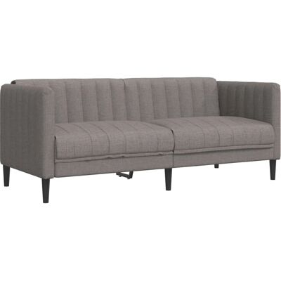 VidaXL 372609 Sofa - 2-Sitzer Taupe VidaXL 372609 Sofa - 2-Sitzer Taupe