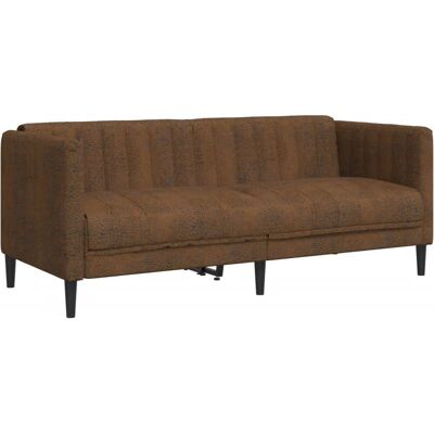 VidaXL 2-sæders sofa Brun - Møbler VidaXL 2-sæders sofa Brun - Møbler
