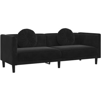 VidaXL 372647 Samtsofa 3-Sitzer - Moderner Stil VidaXL 372647 Samtsofa 3-Sitzer - Moderner Stil